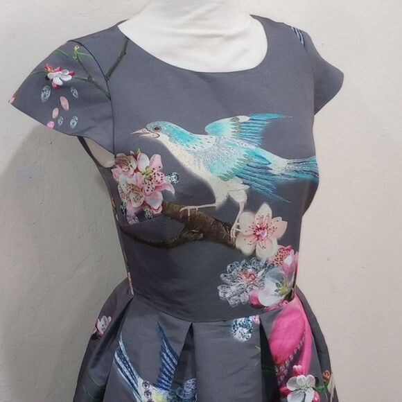 Zaldana Flight Of The Orient Dress -  Size 1 / USA Size 4 - Picture 7 of 14